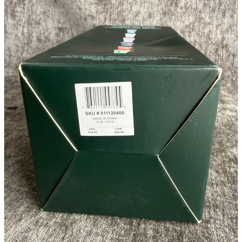 Starbucks Reusable Hot Cups 6 Pack Lids 16 oz Summer Floral 2020